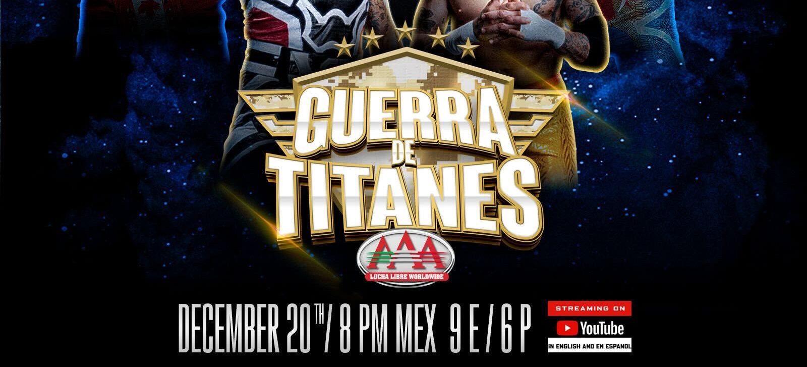 AAA Guerra de Titanes to air on WWE’s YouTube channel