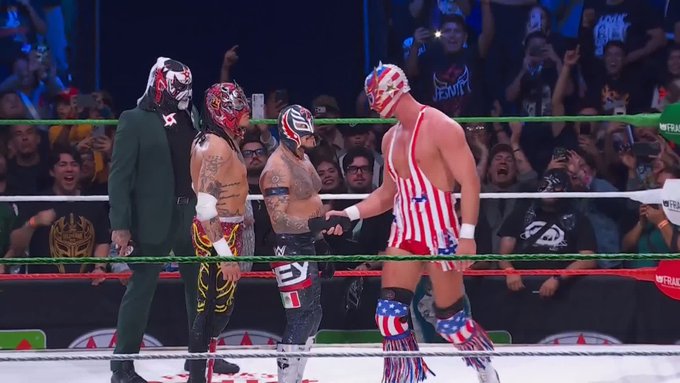 AAA Guerra de Titanes notes: Rey de Reyes date & location official, Penta, El Grande Americano
