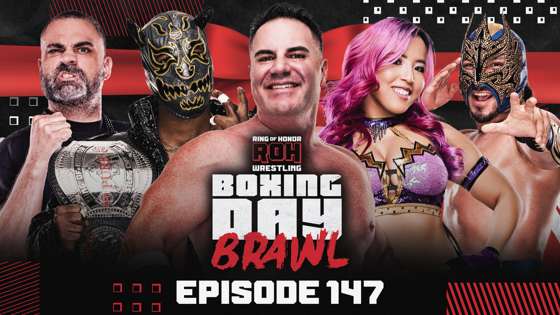 Ring of Honor Boxing Day Brawl live results: Pure title match, Big Boom AJ returns