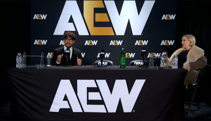 AEW Worlds End media scrum notes: Tony Khan on Adam Cole status, Jon Moxley win