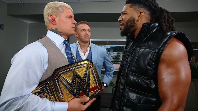 Trick Williams officially declares himself a free agent on WWE SmackDown