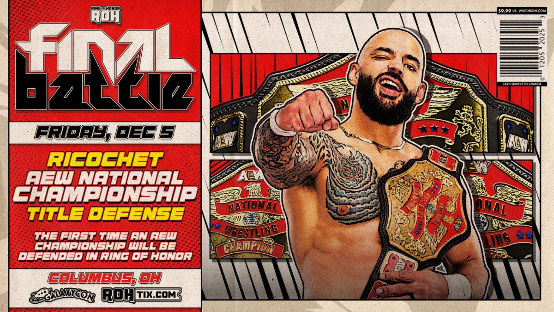 ROH Final Battle 2025 Card