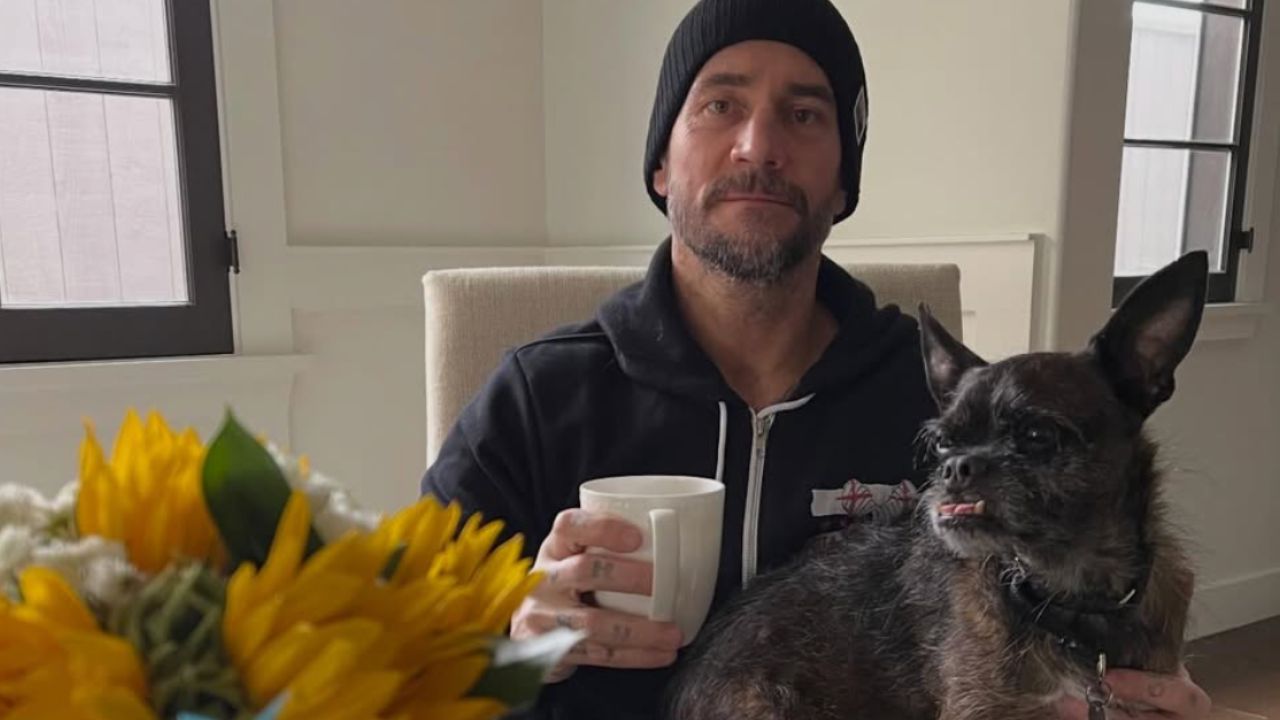 CM Punk announces passing of his dog Larry