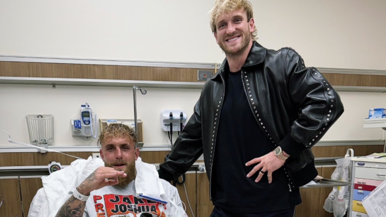 Logan Paul reacts to brother Jake Paul’s fight vs. Anthony Joshua