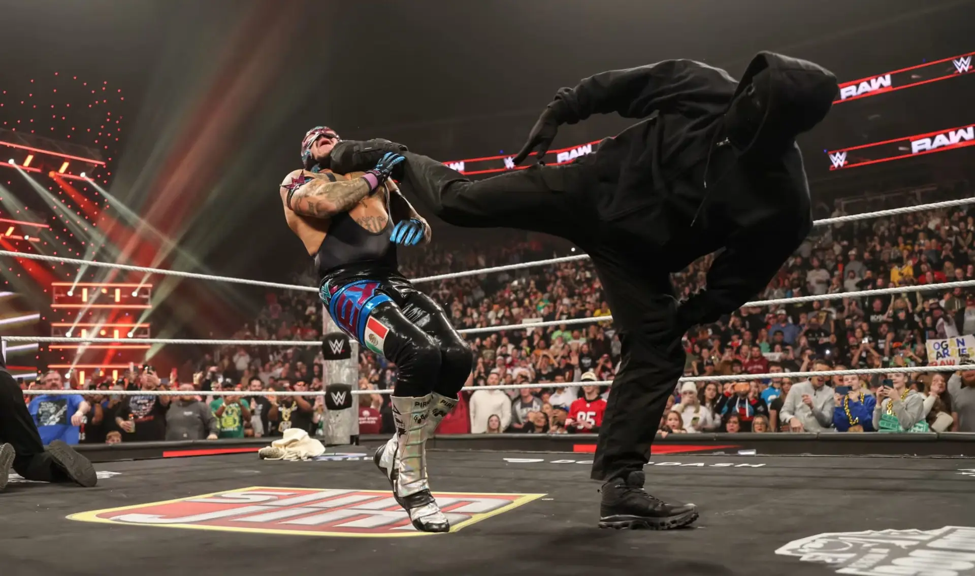 Former champion ruled out as mystery attacker on WWE Raw