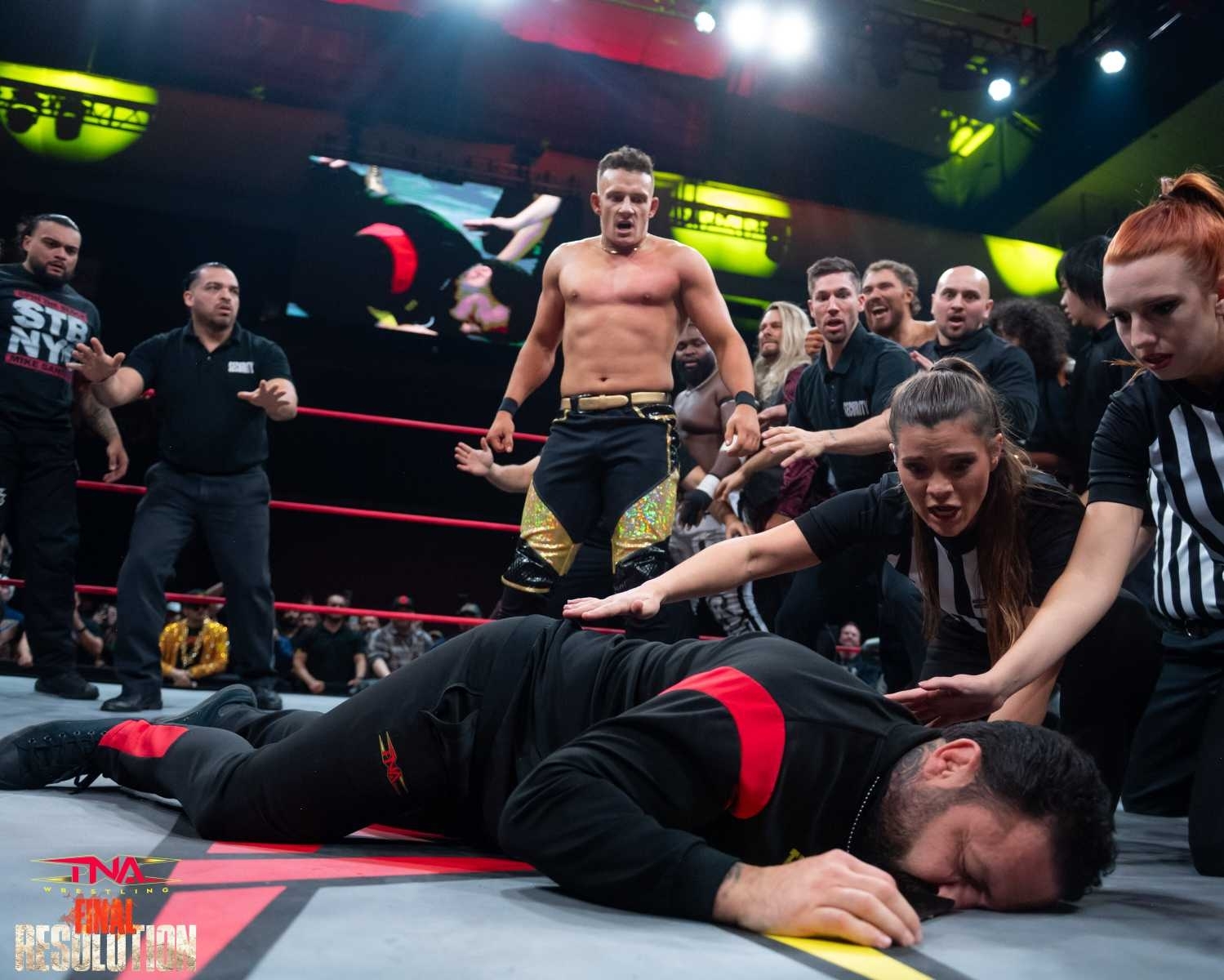 Team NXT vs. Team TNA steel cage match announced