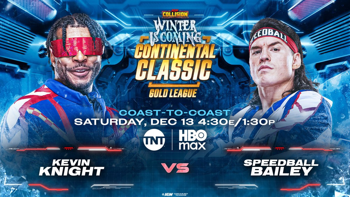 New match announced for AEW Collision Winter is Coming
