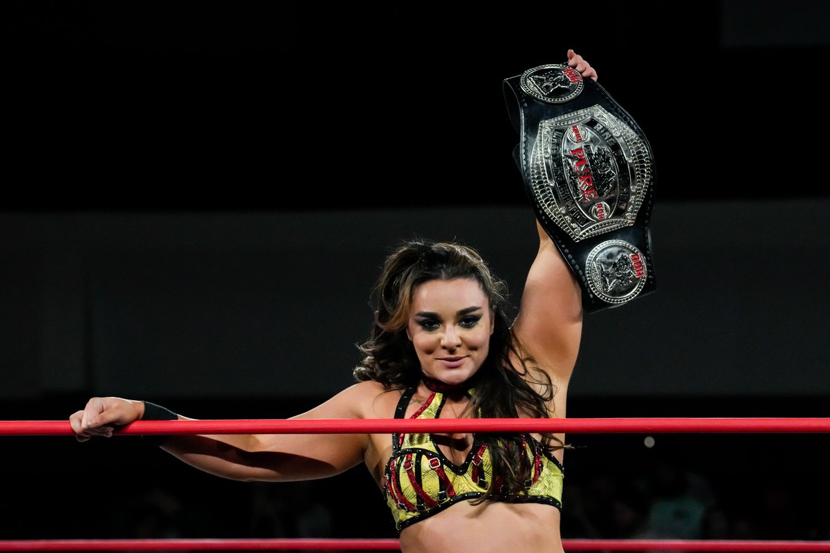 ROH Women's Pure Champion Deonna Purrazzo