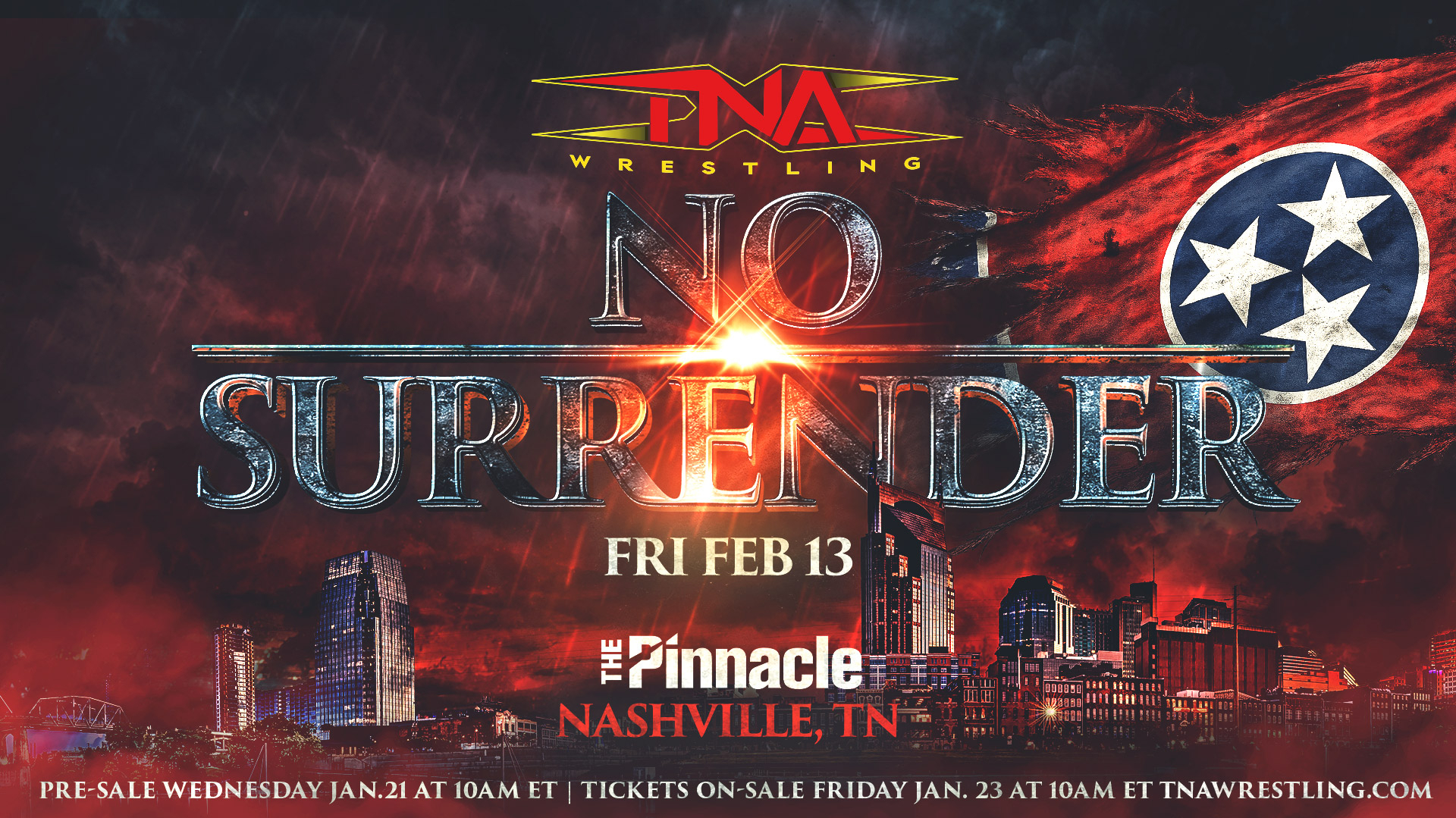 TNA announces dates & locations for No Surrender, Sacrifice, TV tapings
