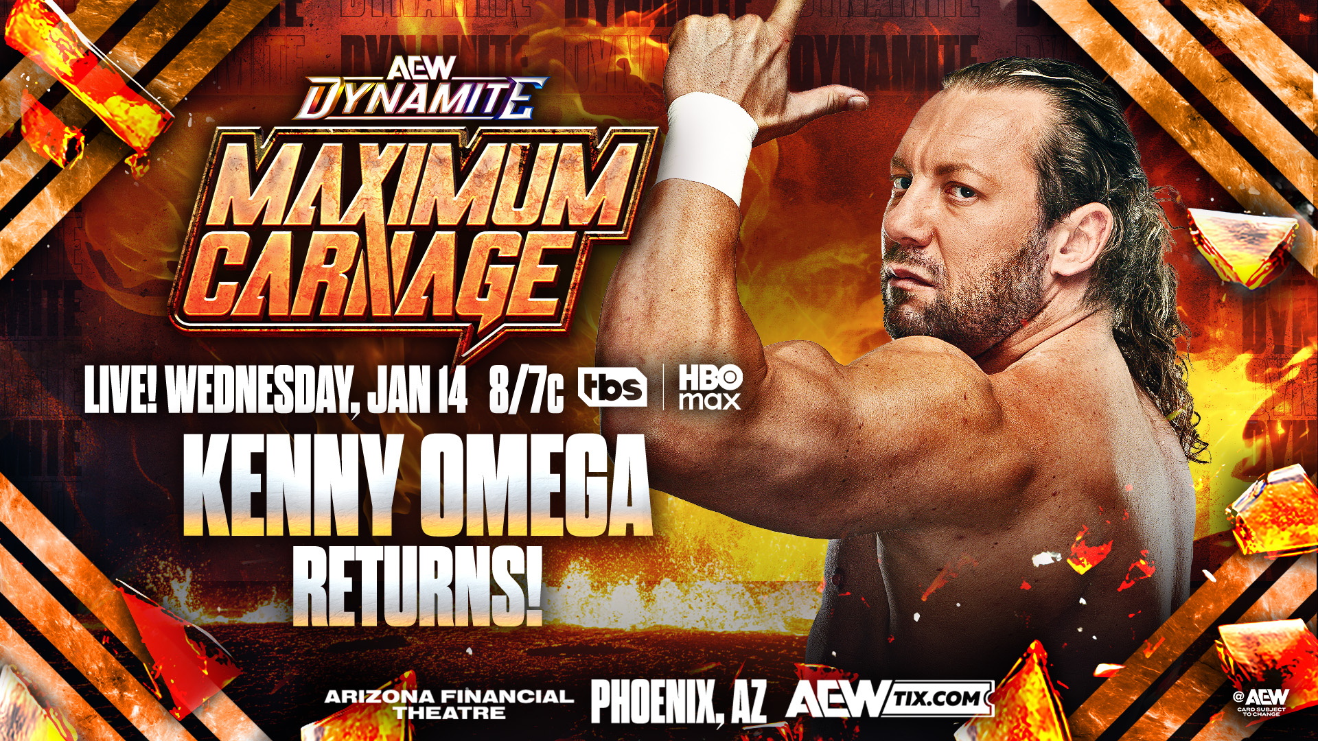 Arizona Financial Theater Venue Guide for AEW Dynamite Maxmium Carnage 2026.
