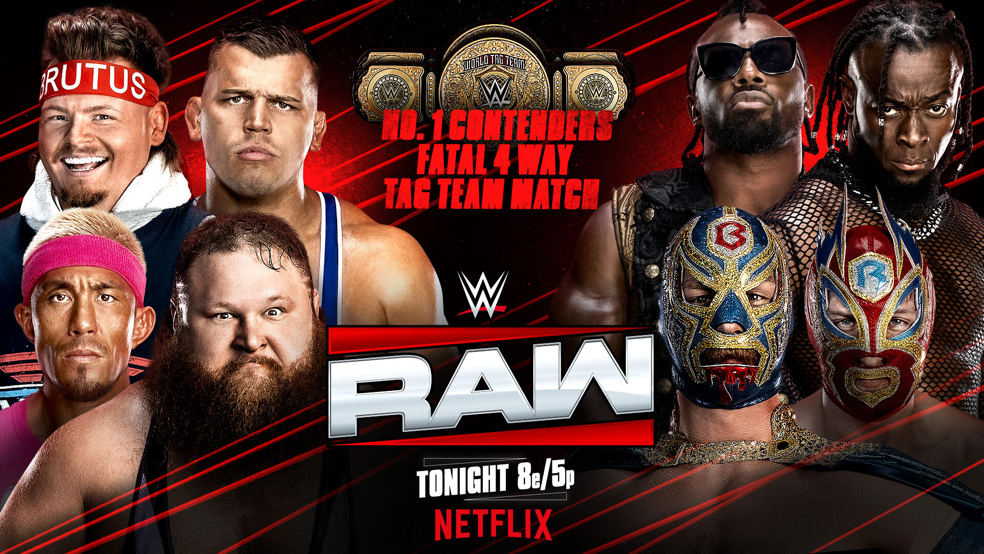 Four-way tag match