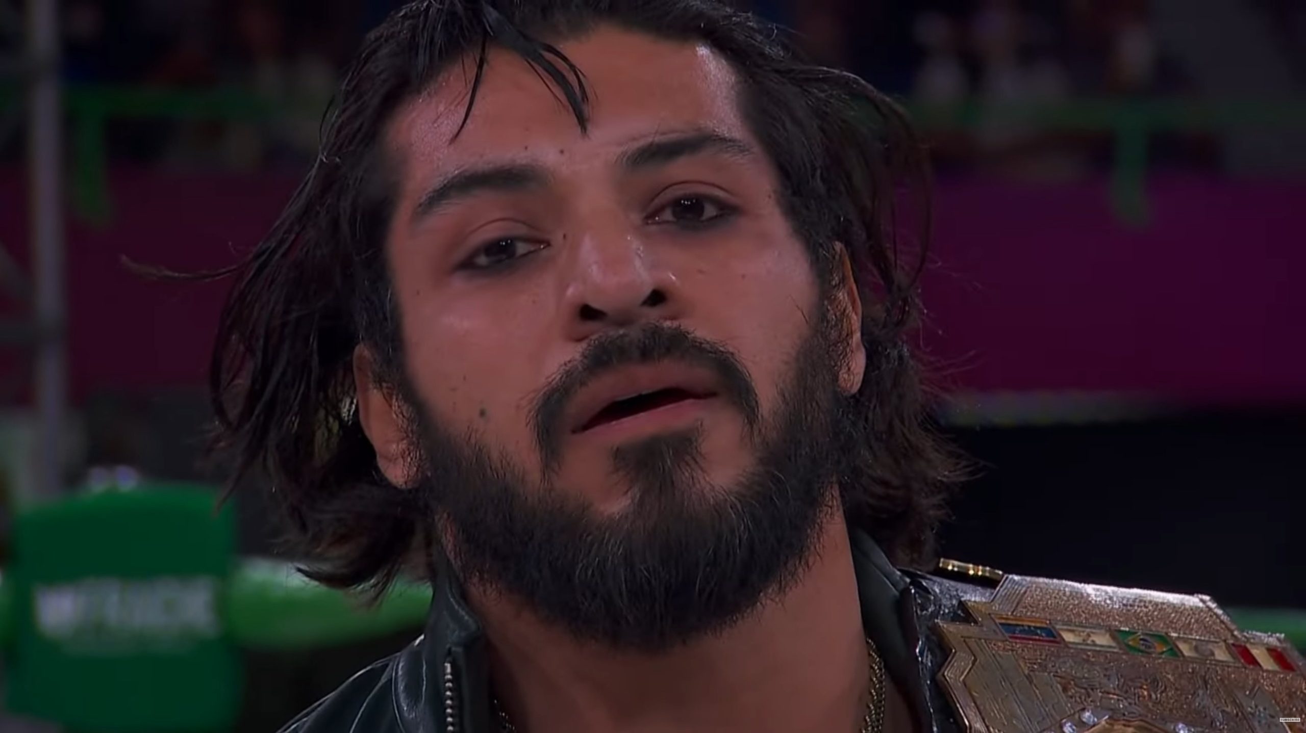 Santos Escobar returns during AAA on Fox premiere