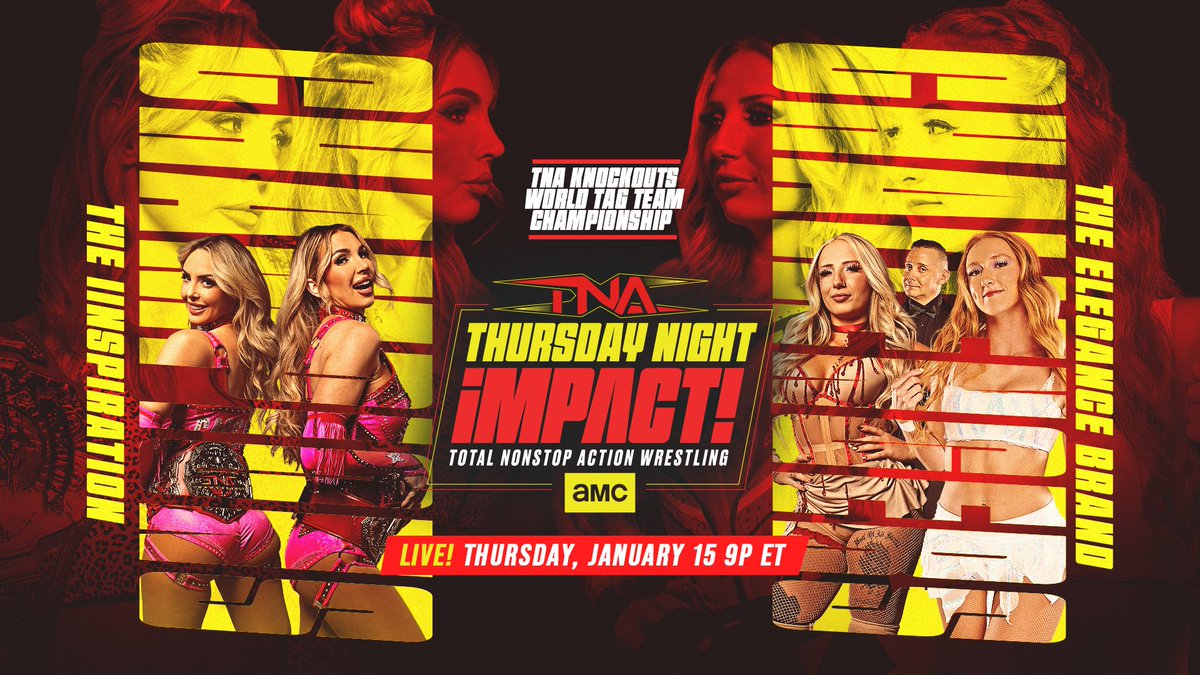 Knockouts Tag title match, more set for TNA Impact AMC debut