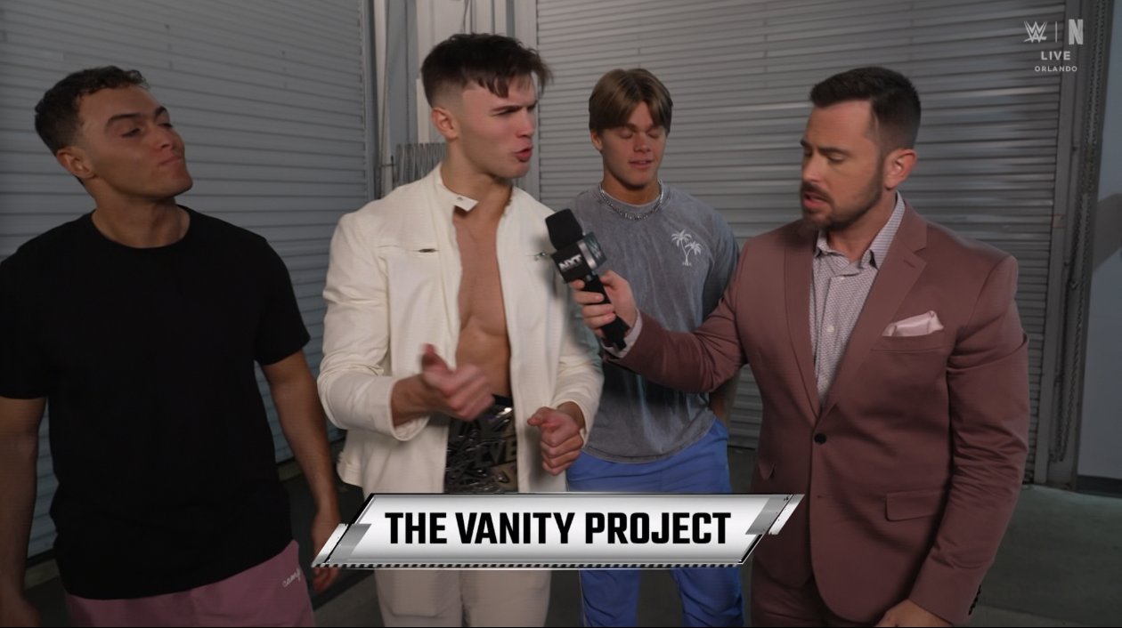 Vanity Project, Eli Knight, Keanu Carver officially join WWE NXT brand