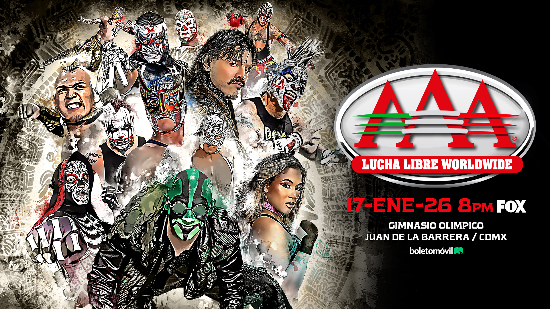 AAA announces Mega title No. 1 contender match for FOX debut