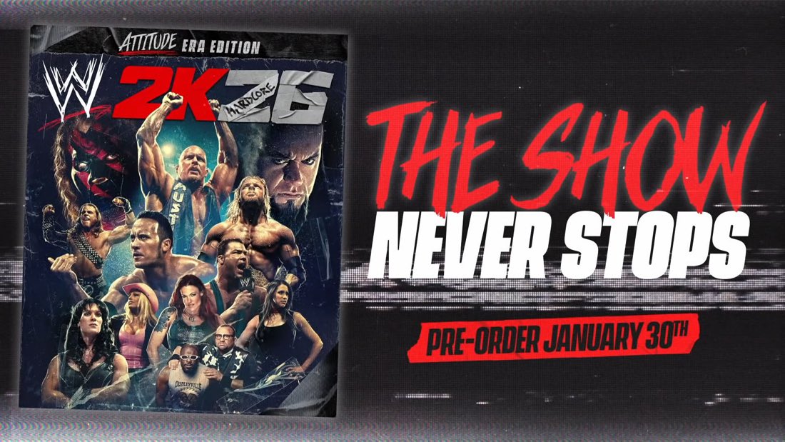 ‘Attitude Era’ edition of WWE 2K26 announced