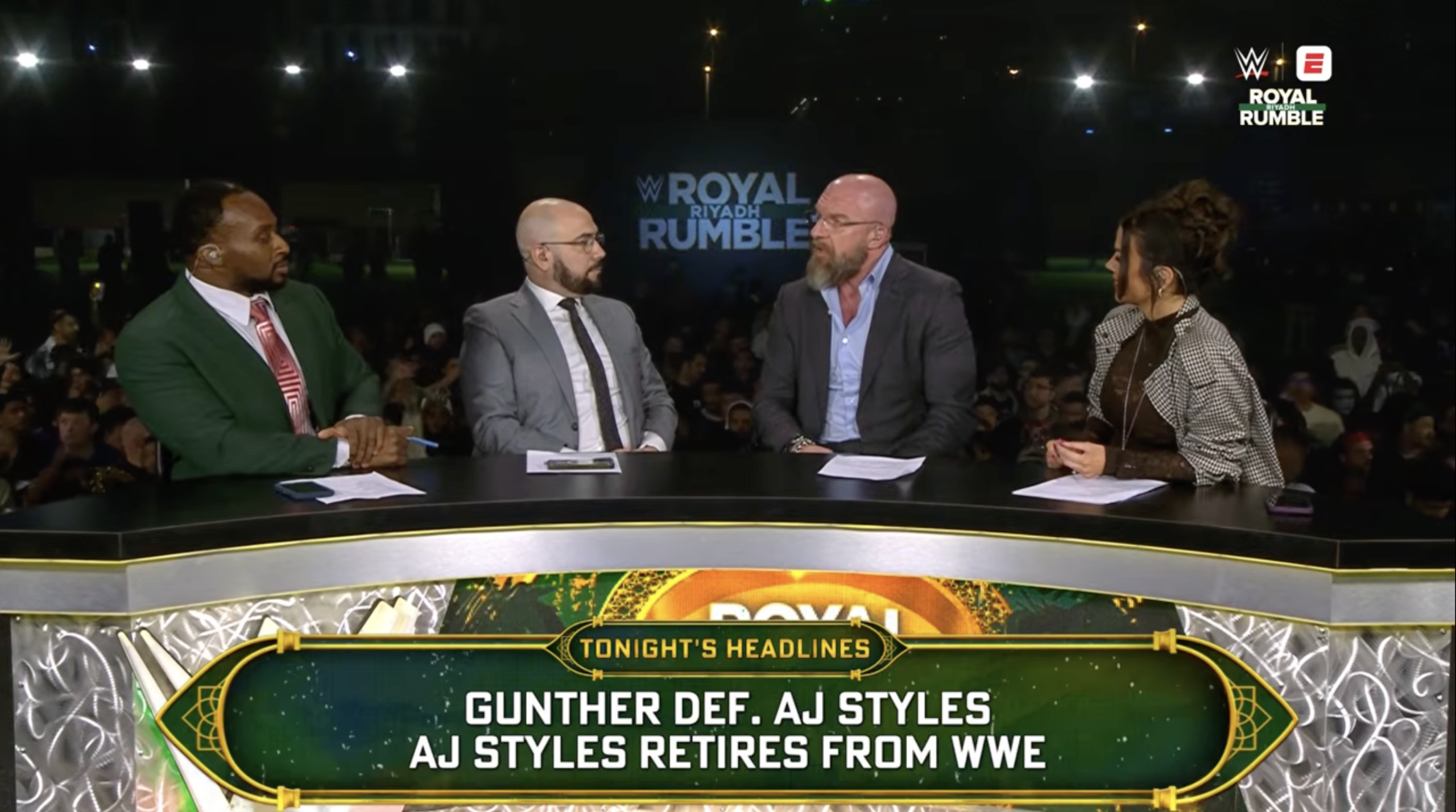 WWE Royal Rumble post-show notes: Liv Morgan, Gunther,  Drew McIntyre, Triple H