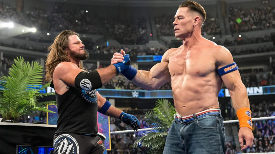 John Cena thanks AJ Styles: ‘Phenomenal is an understatement’
