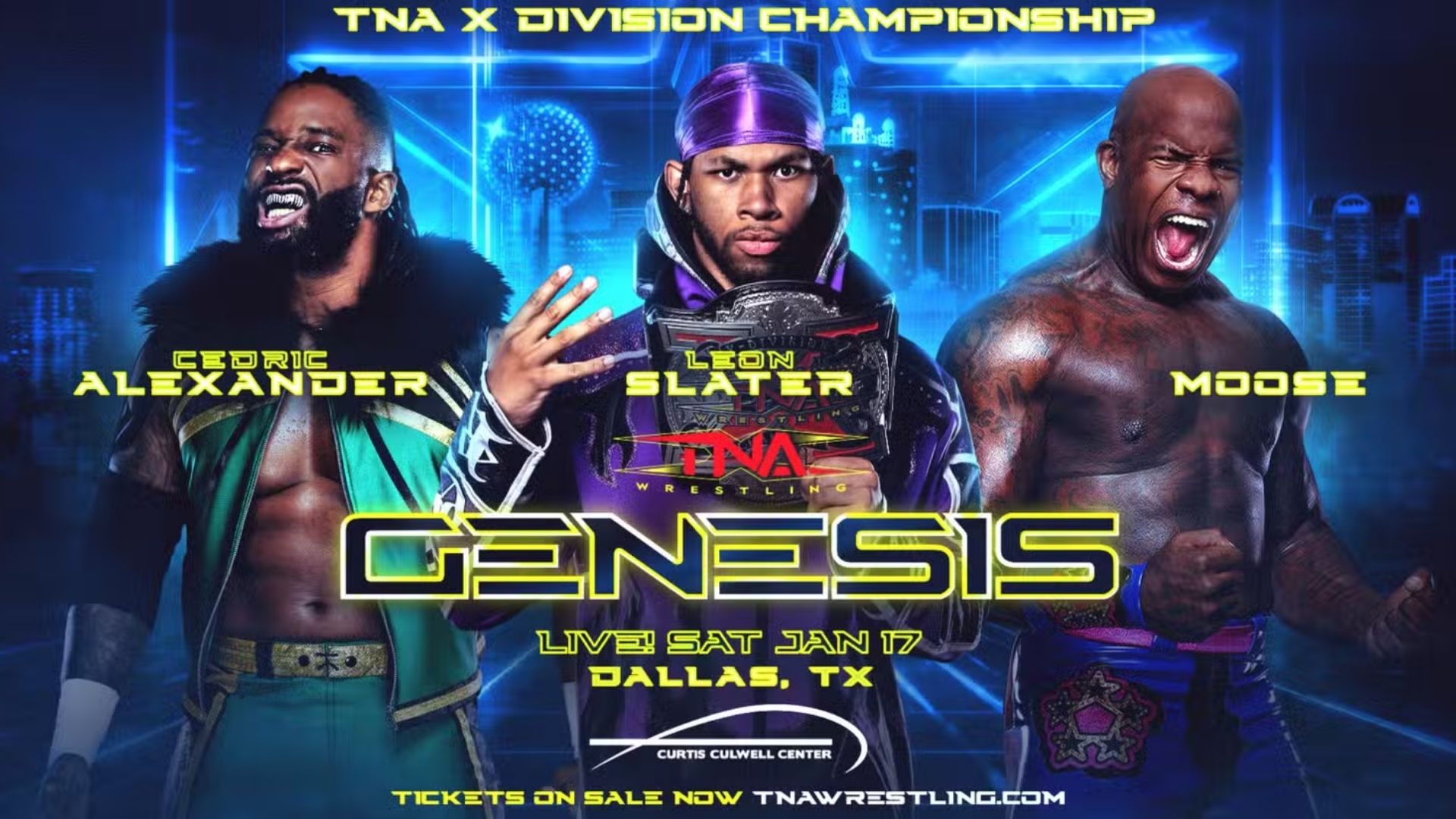 TNA Genesis 2026 Card: Every confirmed match.