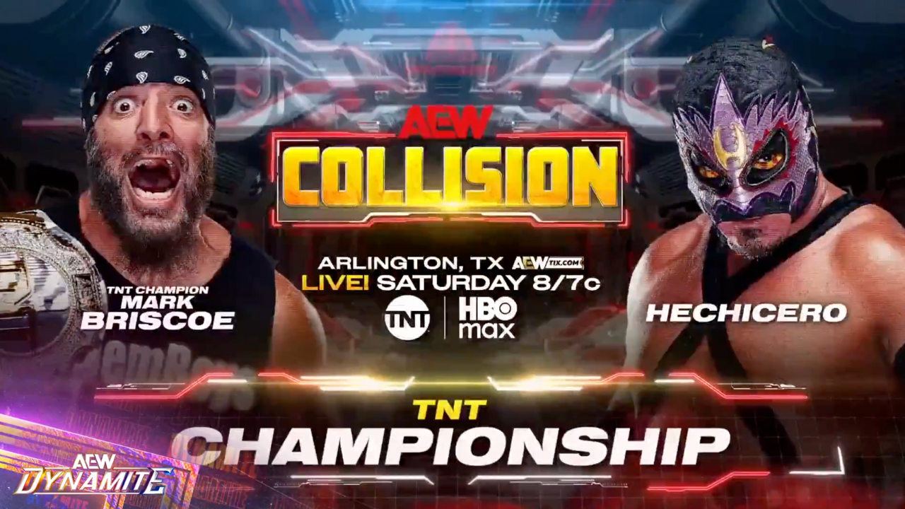 AEW Collision live results: Mark Briscoe defends TNT title vs. Hechicero