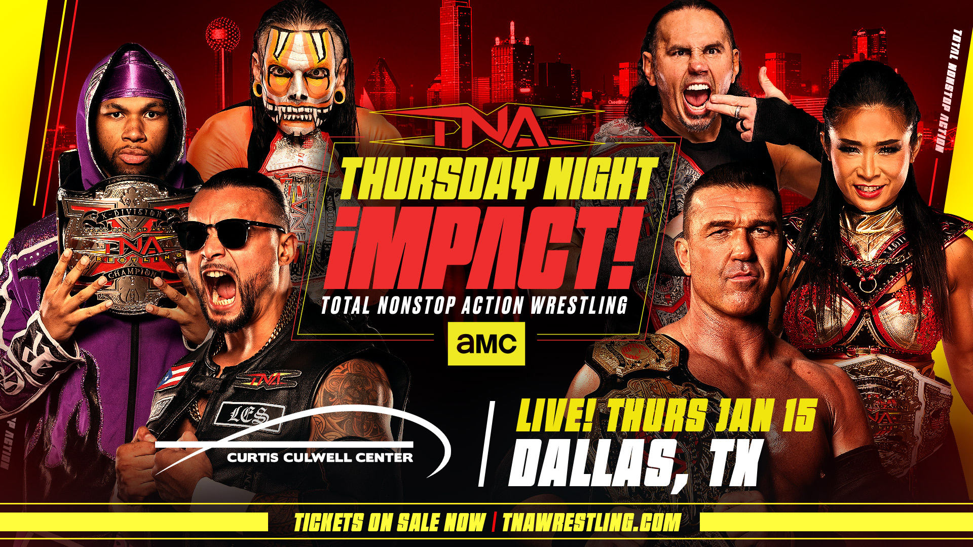 TNA World title match moved to AMC premiere date as card develops