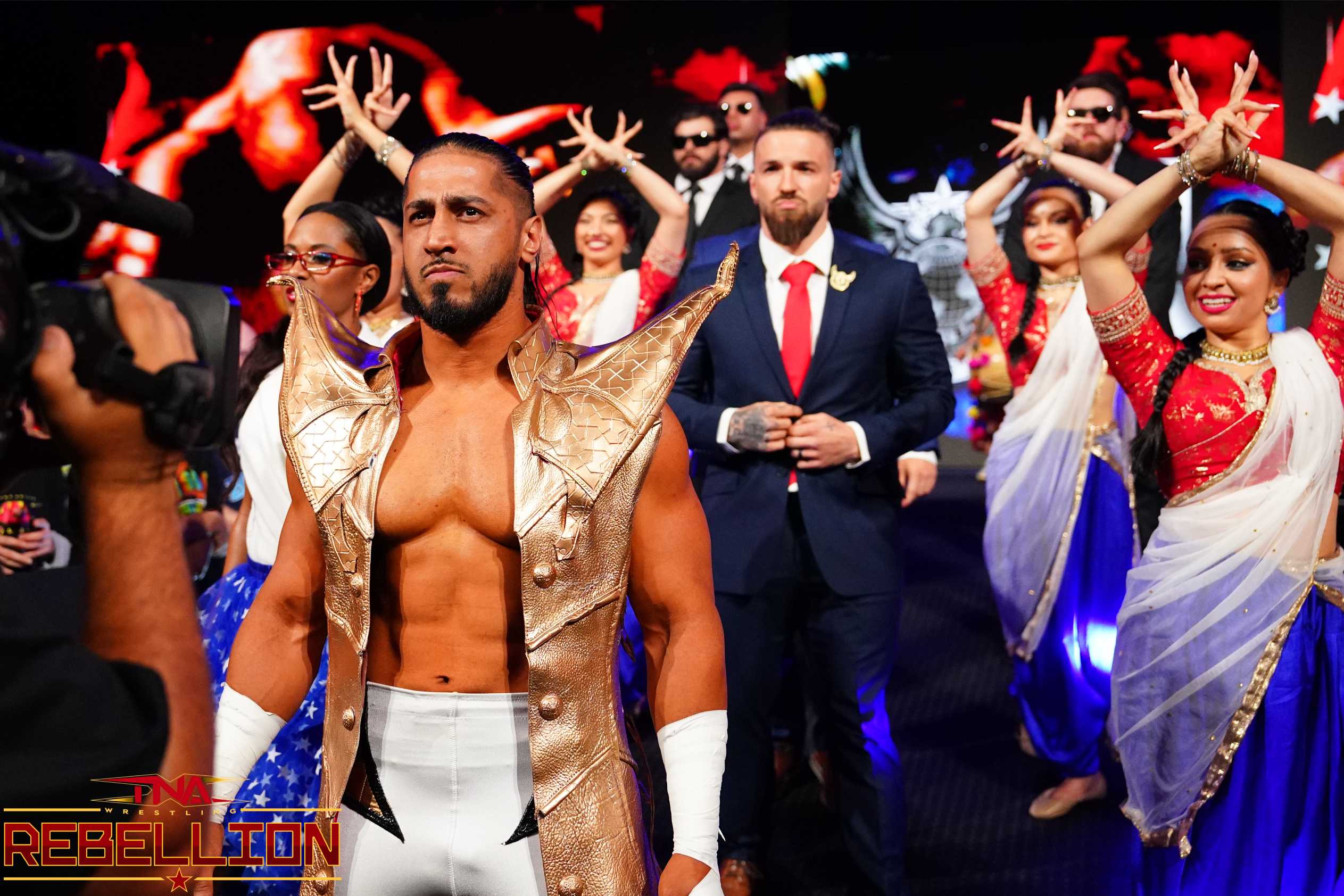 Mustafa Ali re-signs with TNA Wrestling