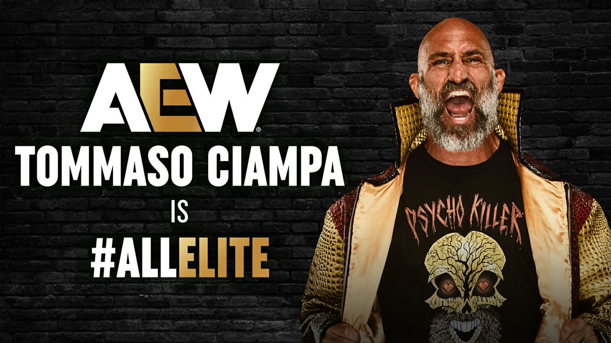 Tommaso Ciampa cuts first AEW promo: ‘The Psycho Killer is alive’