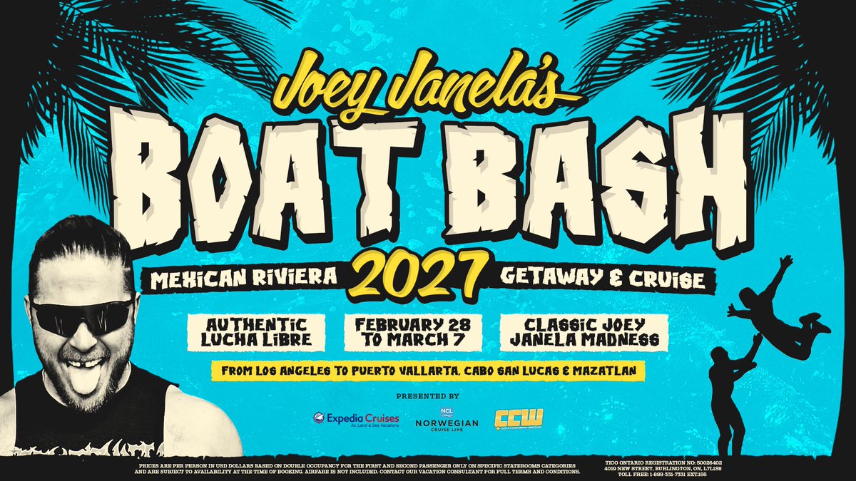 Joey Janela announces Boat Bash for 2027