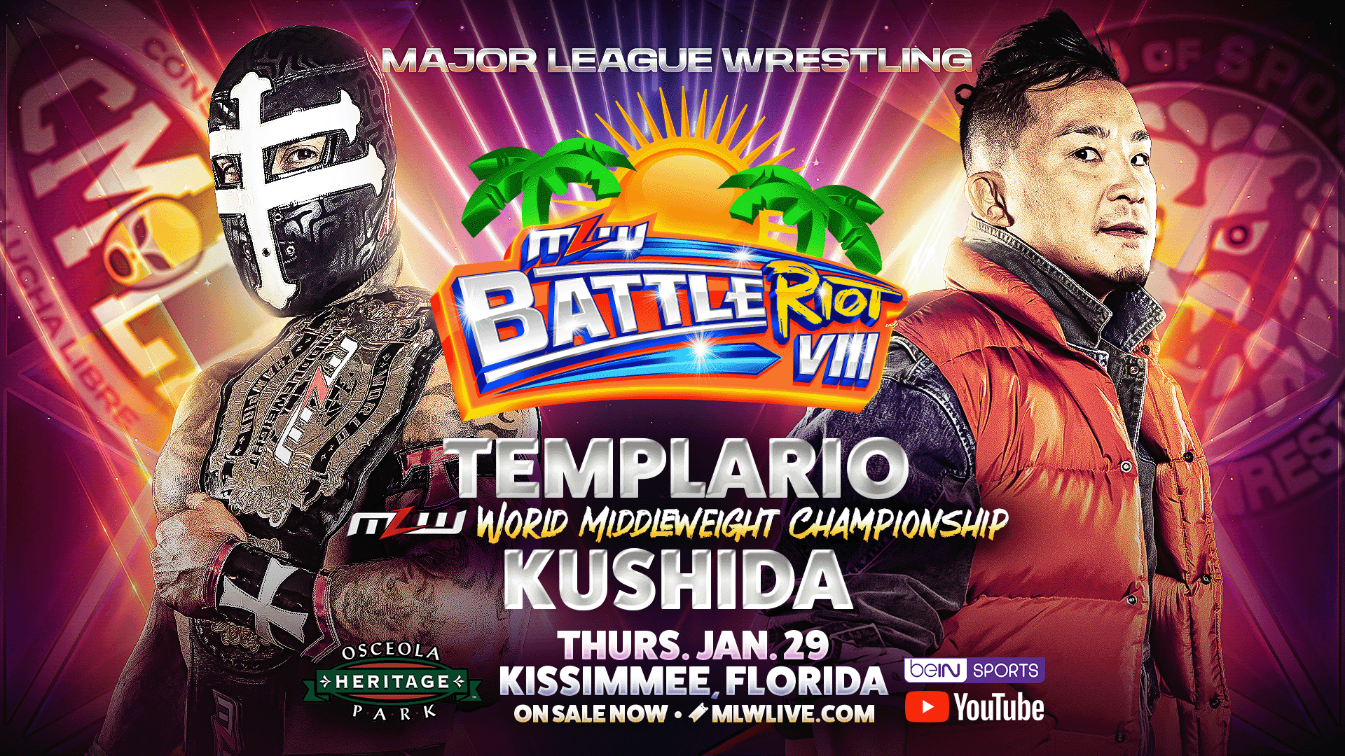 New World Middleweight Champion crowned at MLW Battle Riot VIII