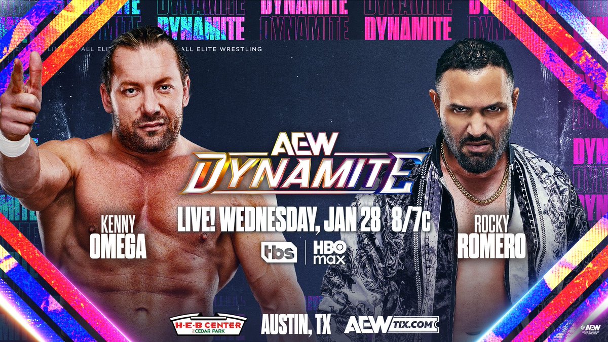 Kenny Omega singles match added to AEW Dynamite