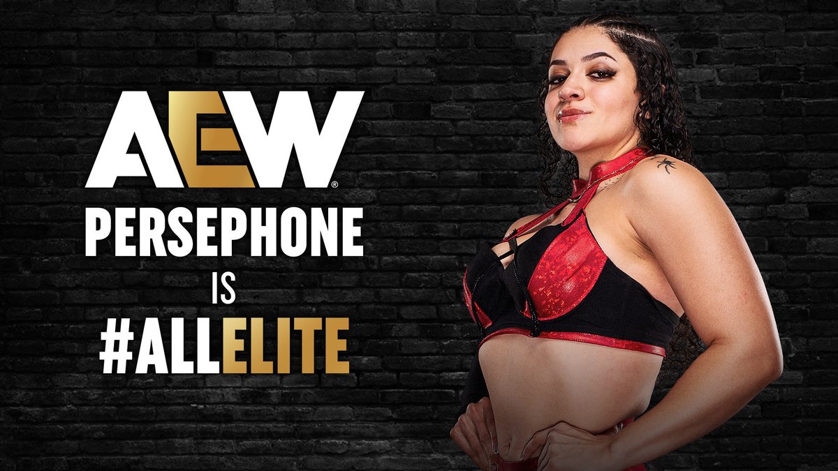 Clarification on whether Persephone chose AEW over WWE