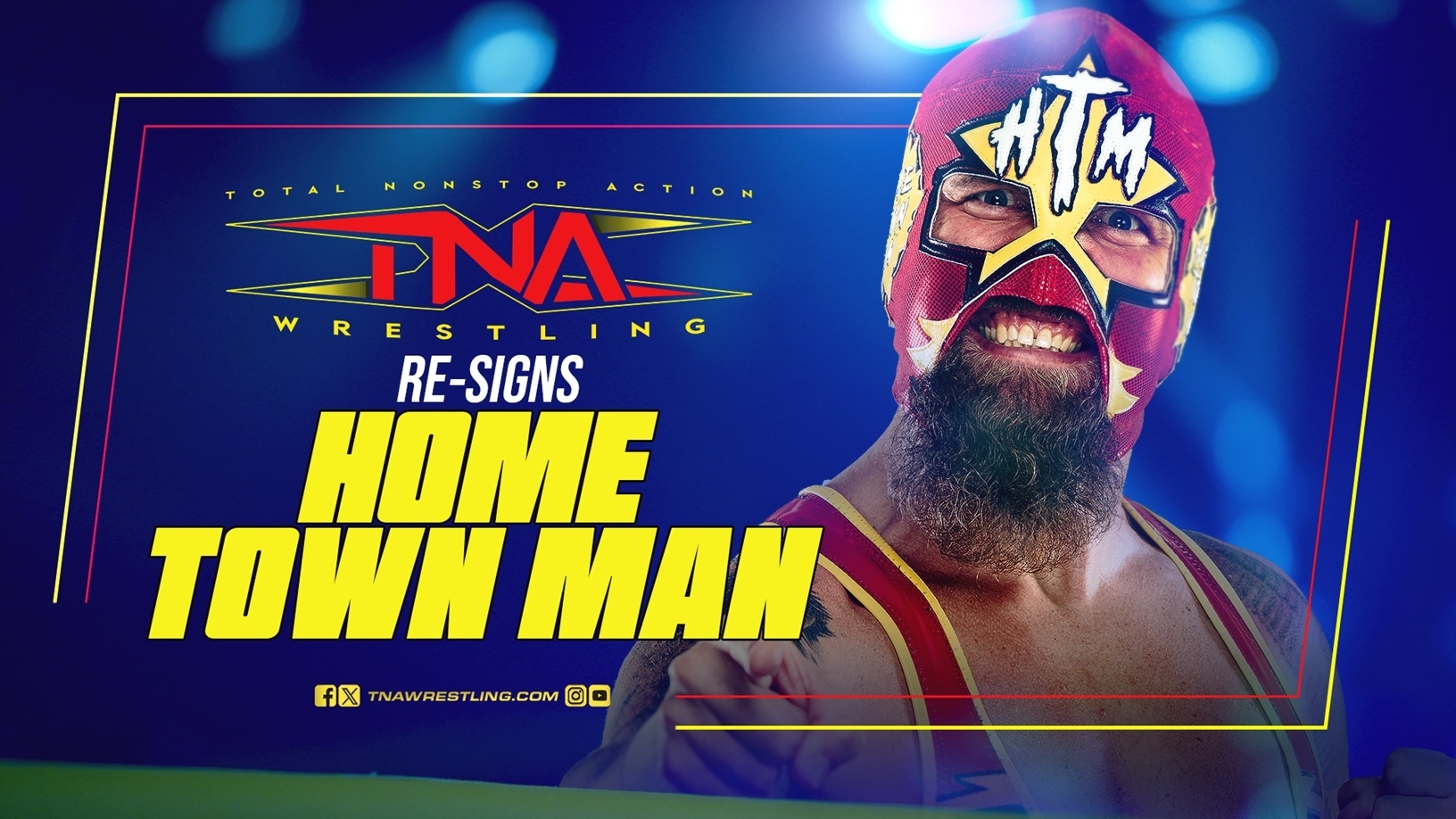 Home Town Man re-signs with TNA Wrestling