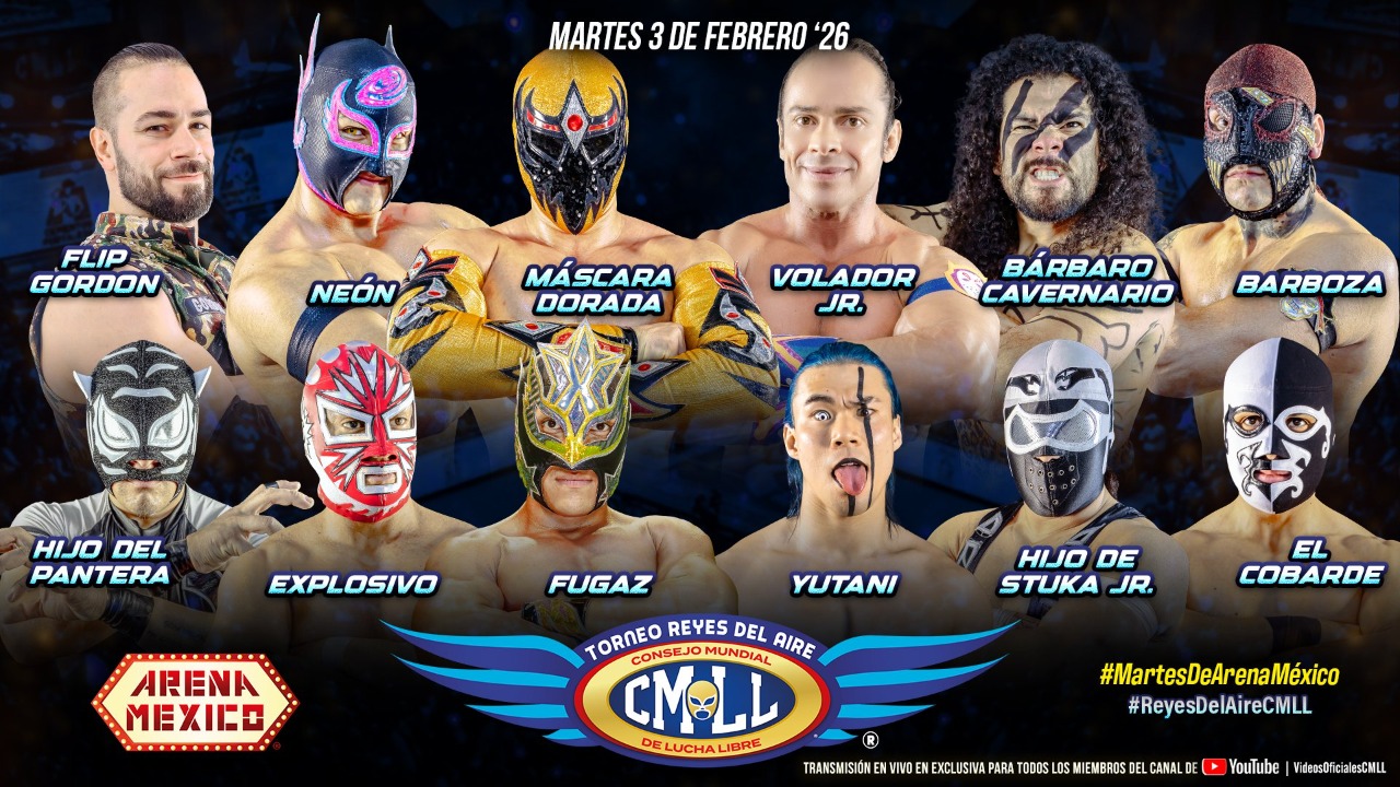 2026 CMLL Reyes del Aire Tournament winner crowned