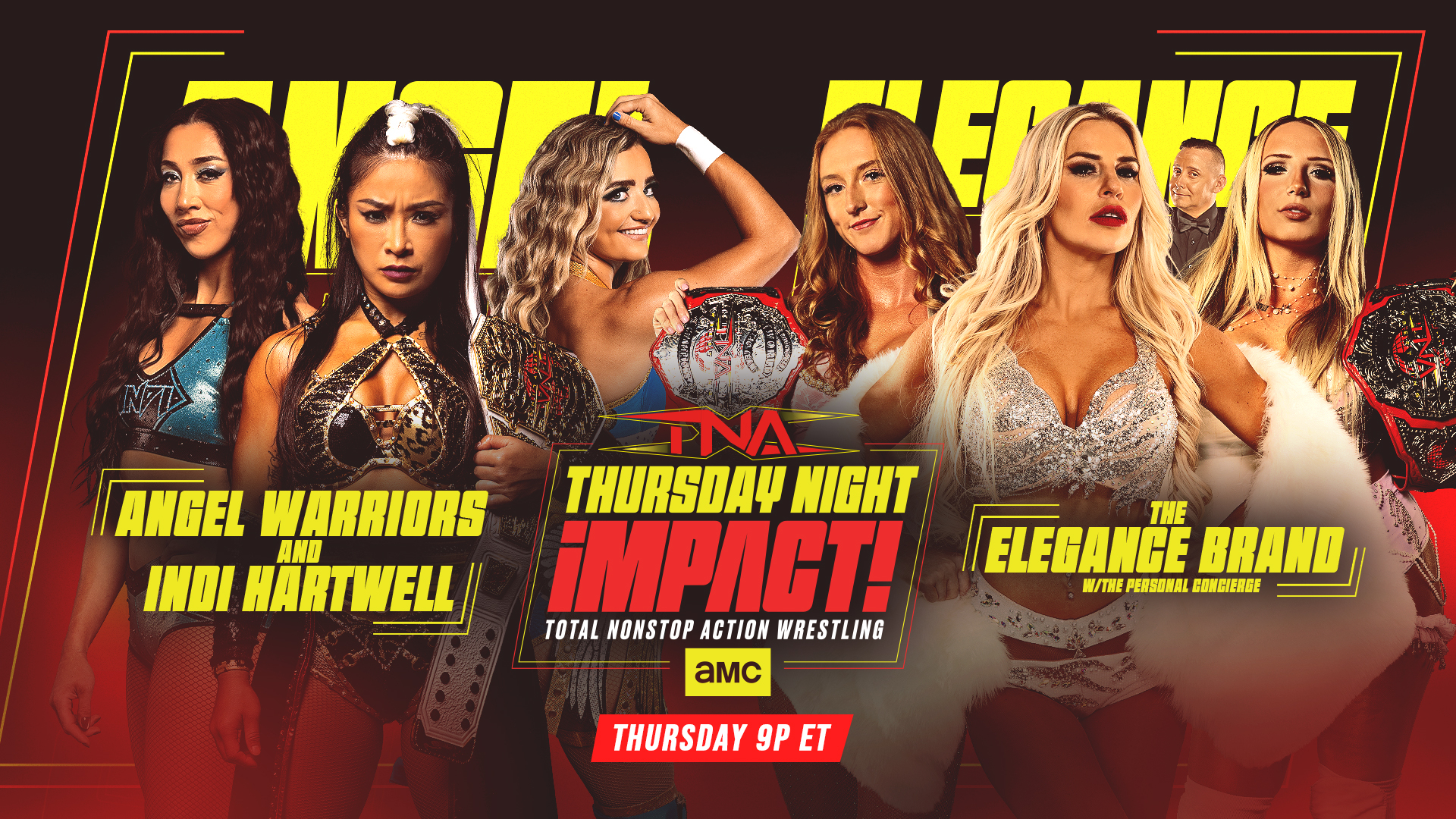 TNA Impact live results: The Elegance Brand vs. Indi Hartwell & The Angel Warriors