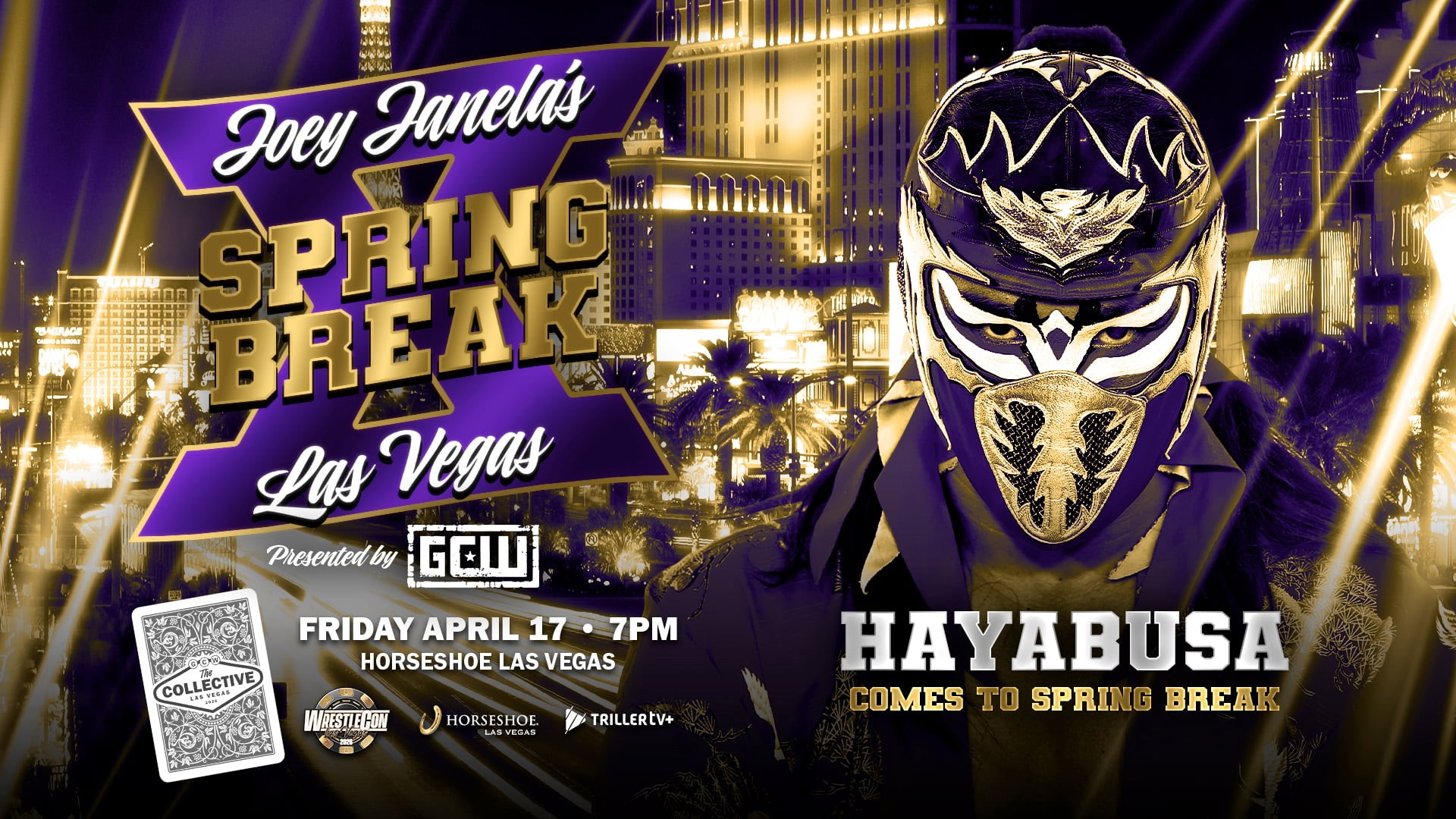 GCW notes on Marko Stunt, Hayabusa