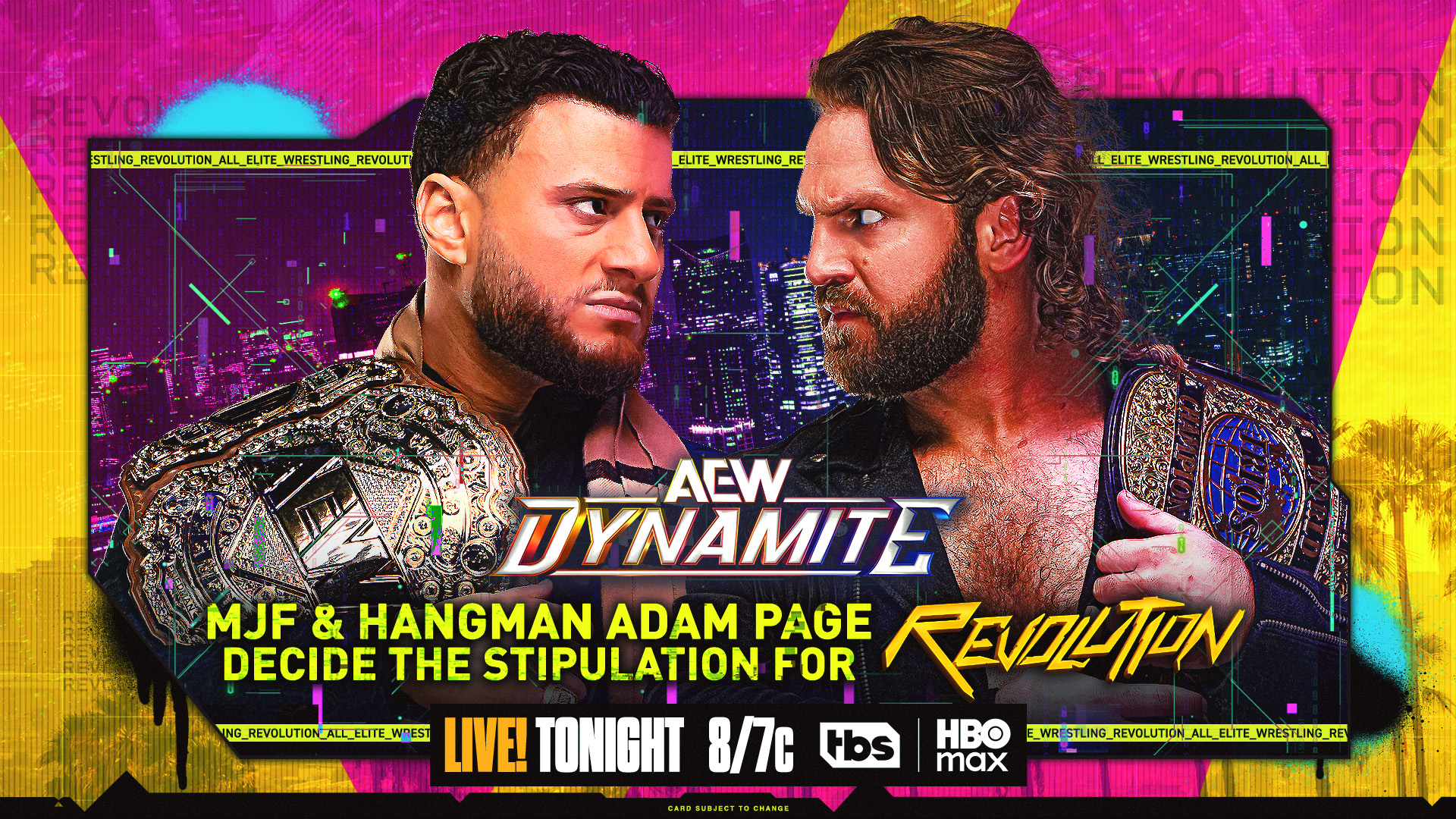 AEW Dynamite Live Results: MJF, Hangman Page decide stipulations for AEW Revolution
