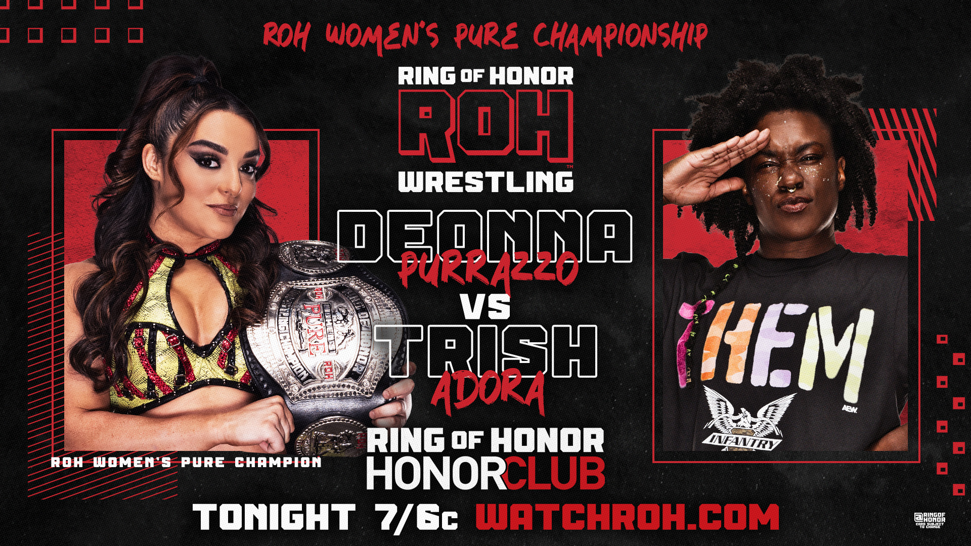 ROH TV live results: Deonna Purrazzo vs. Trish Adora Women’s Pure title match