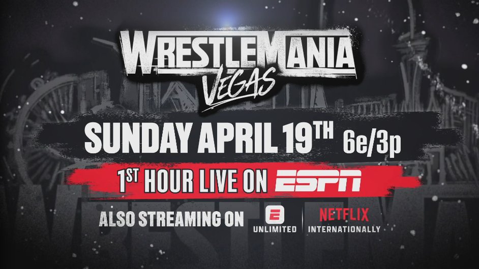 First hour of WWE WrestleMania 42 night one & two to air on ESPN channels