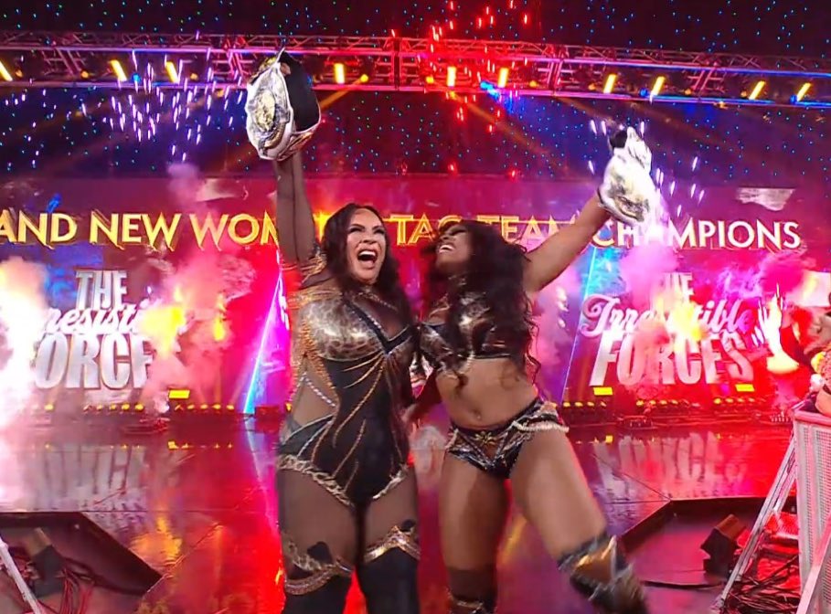 The Irresistible Forces win Women’s Tag Team titles on WWE SmackDown