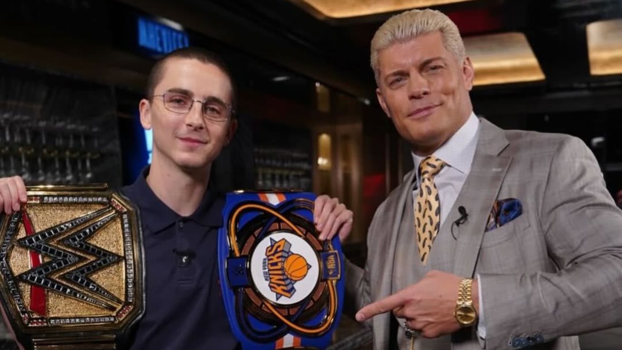 Timothee Chalamet WWE