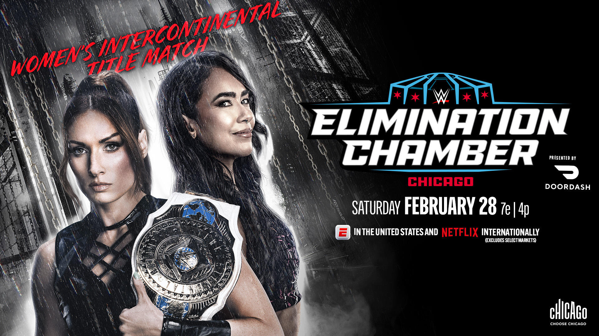 WWE Elimination Chamber 2026 Becky Lynch vs AJ Lee