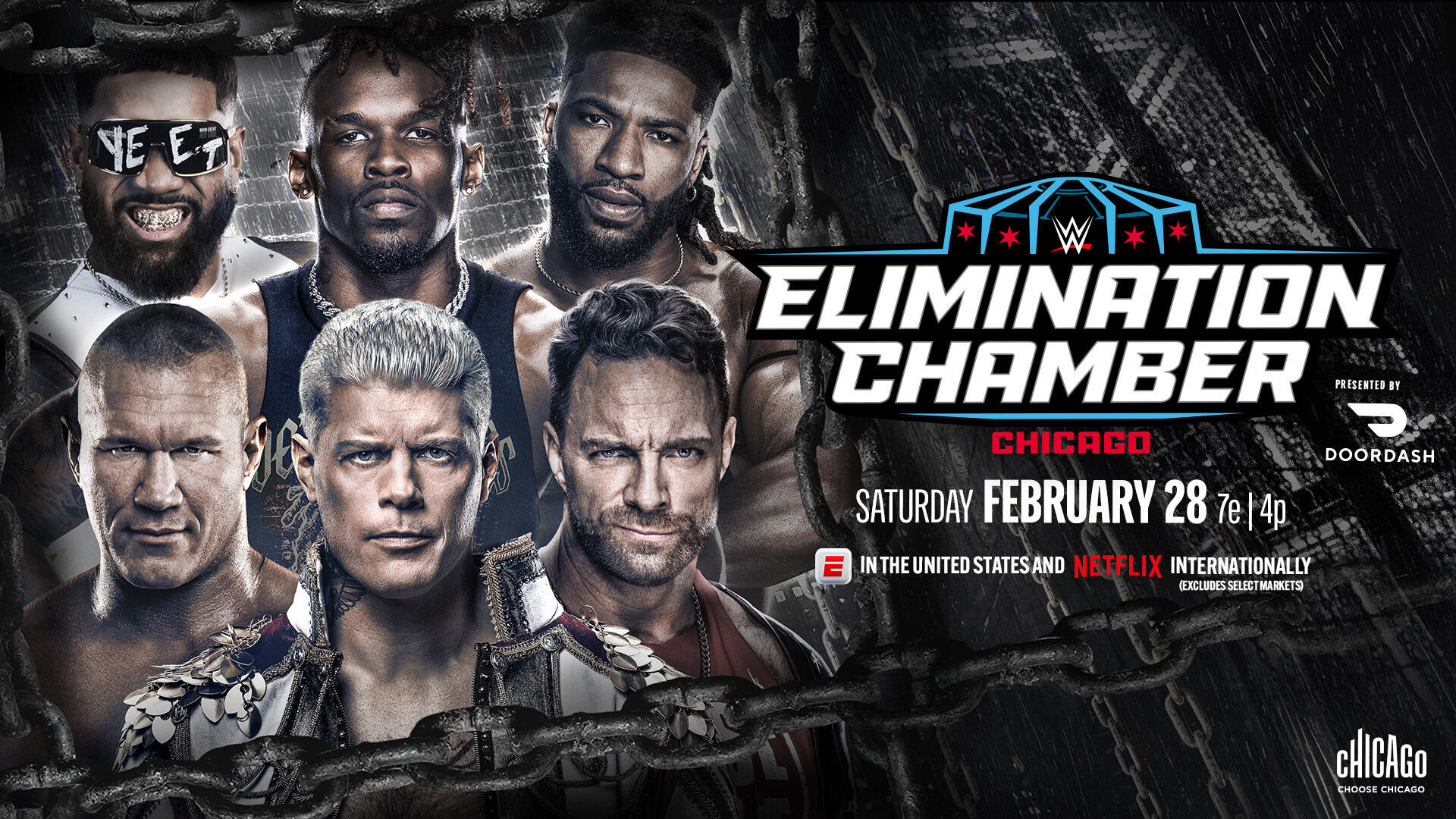 WWE Elimination Chamber 2026 Mens Chamber