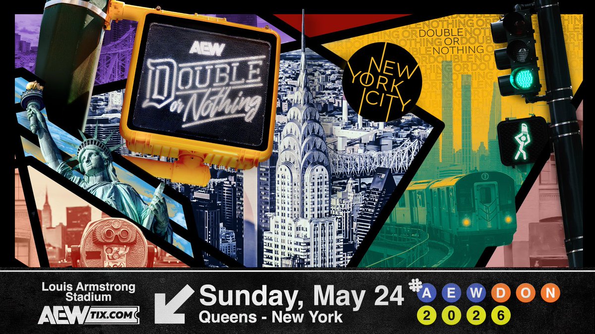 AEW Double or Nothing 2026 date and location confirmed