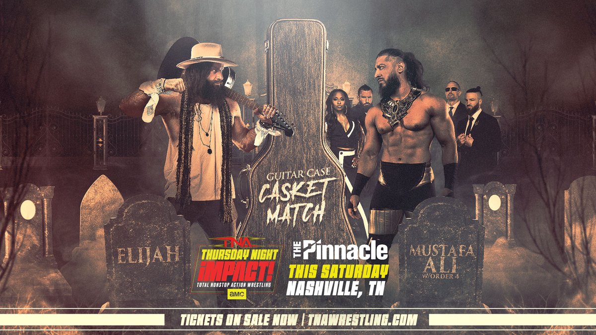 Casket match announced for TNA Impact taping