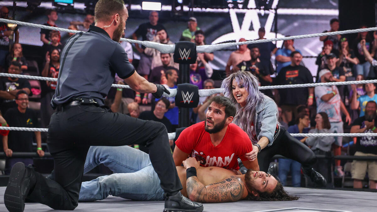 ORLANDO, FLORIDA - March24: &lt;&gt; during NXT at the WWE Performance Center on March24, 2026 in Orlando, Florida. (Photo by KS/WWE)