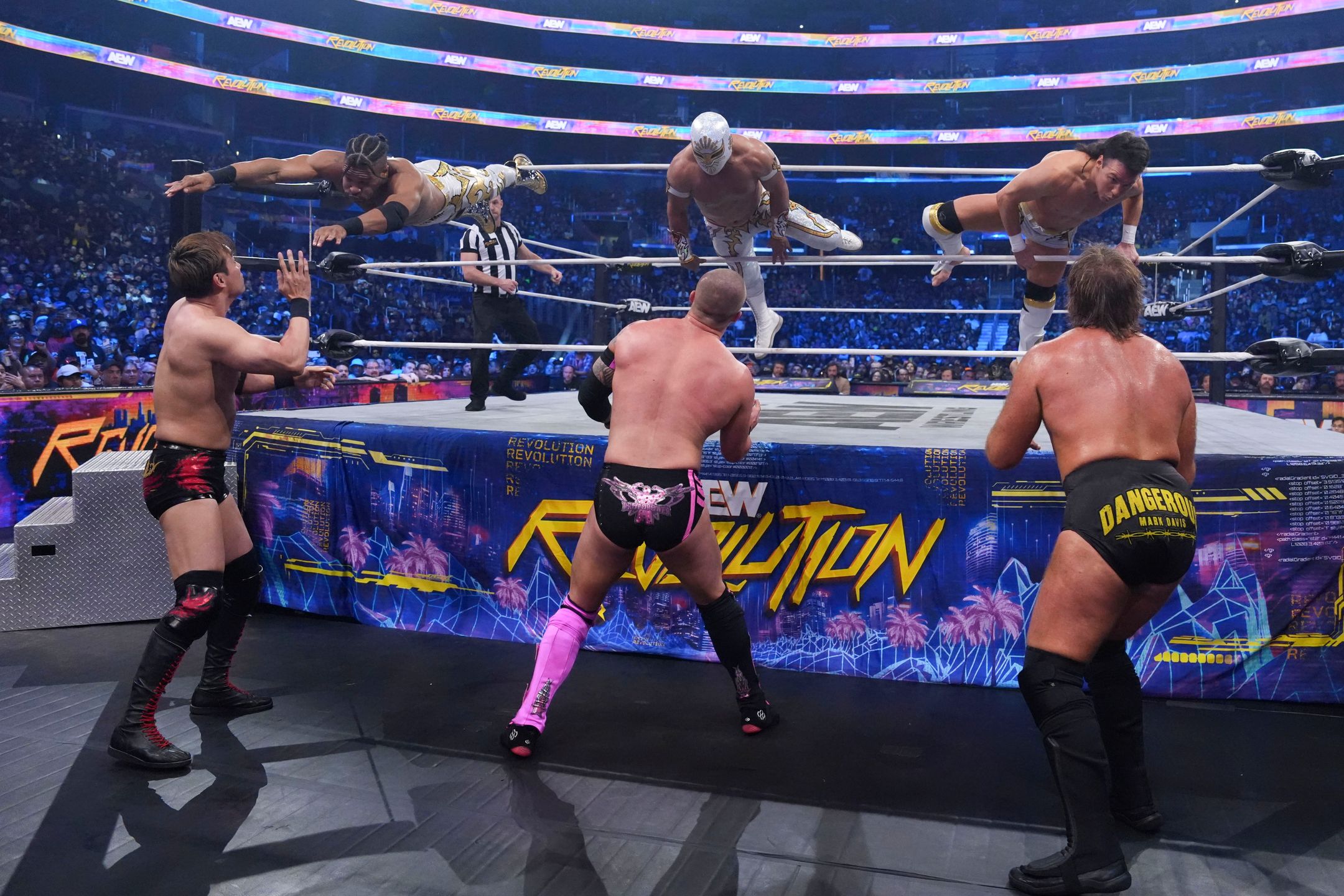Mistico, Kevin Knight & Mike Bailey | AEW