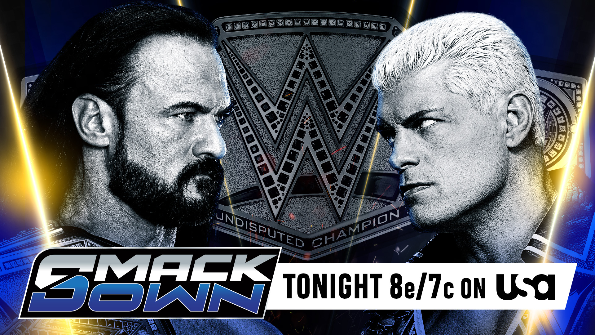 WWE SmackDown live results: Drew McIntyre vs. Cody Rhodes undisputed title match