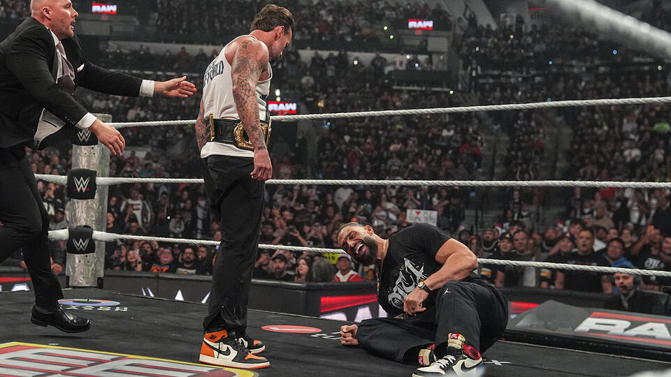 CM Punk and Roman Reigns | WWE