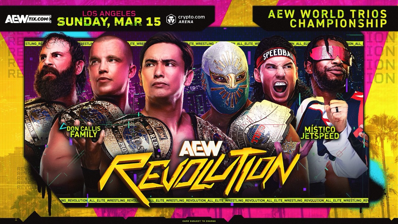 New title matches announced for AEW Revolution