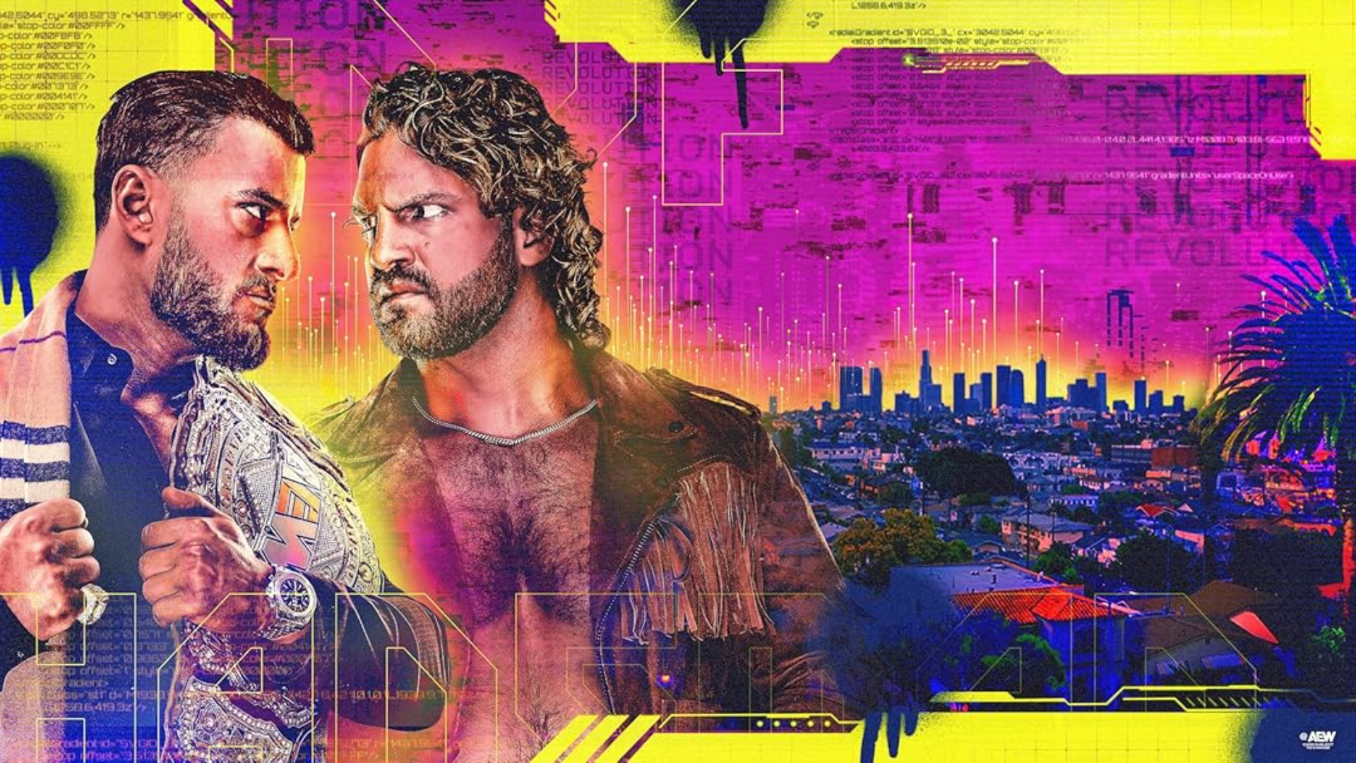 AEW Revolution 2026 Main Event Poster